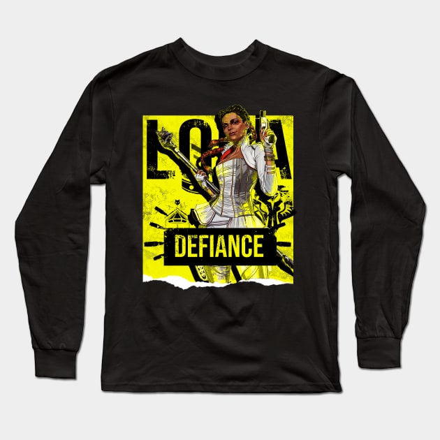 Apex Legends Loba Defiance Long Sleeve T-Shirt by LucioDarkTees